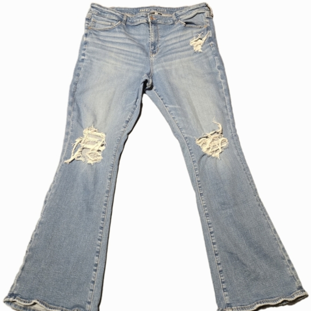 AE Stretch High-Waisted Skinny Kick Jean 20 Regular